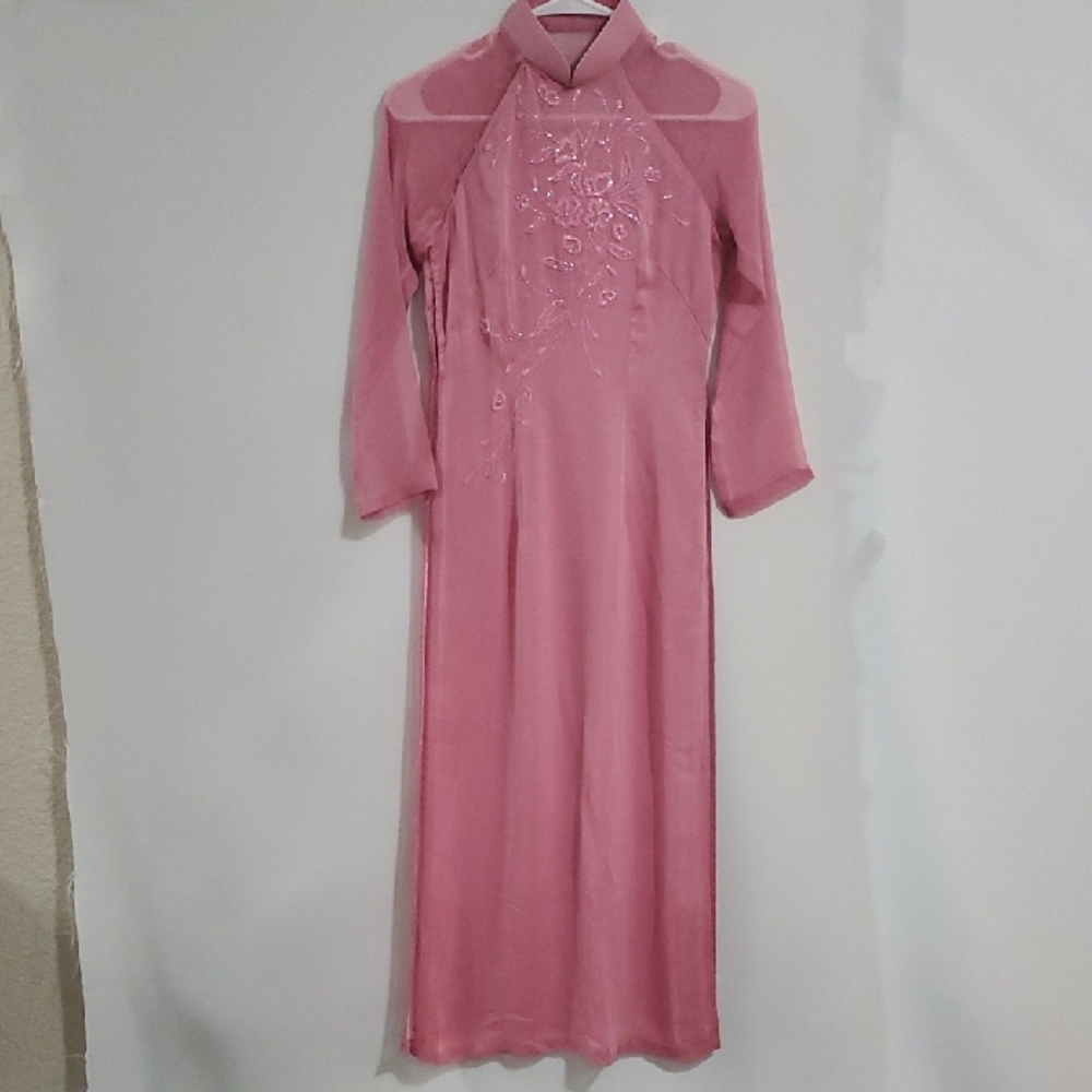 Chic Long Sleeve Pink Dress NWOT